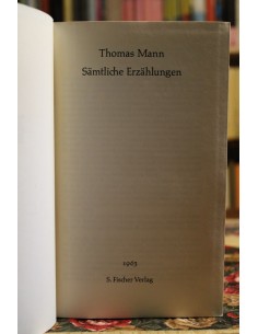 Sämtliche erzählungen (alemán) (Usado)