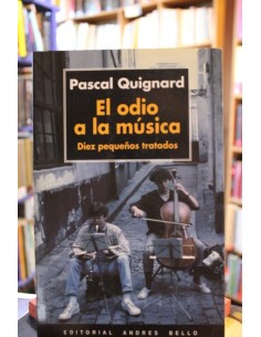 El odio a la música (Usado)