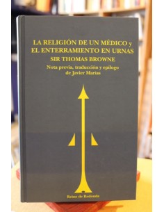 La religión de un médico y el enterramiento en urnas (Usado)