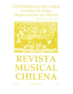 Revista Musical Chilena (Varios números) (Nuevo)