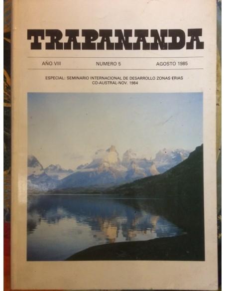Revista Trapananda. N.º 5, agosto 1985, año VIII (Usado) Revista Trapananda. N.º 5, agosto 1985, año VIII (Usado)