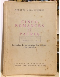 Cinco romances de la patria (Usado)