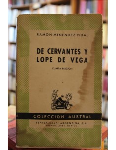 De Cervantes y Lope de Vega (Usado)