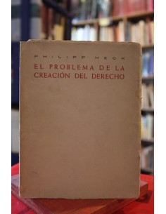 El problema de la creación del derecho (Usado)