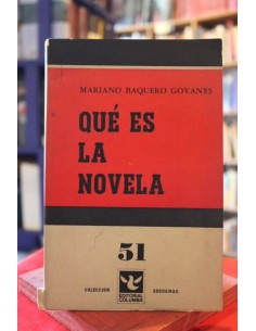 Qué es la novela (Usado)
