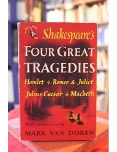 Four great tragedies. Hamlet, Romeo & Juliet, Julius Caesar, Macbeth (inglés) (Usado)