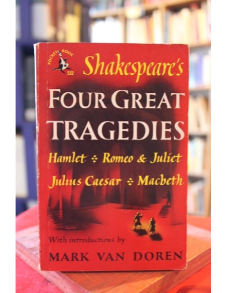 Four great tragedies. Hamlet, Romeo & Juliet, Julius Caesar, Macbeth (inglés) (Usado) Four great tragedies. Hamlet, Romeo & Juliet, Julius Caesar, Macbeth (inglés) (Usado)