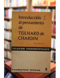 Introducción al pensamiento de Teilhard de Chardin (Usado)