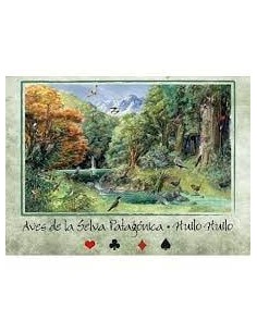 Naipes Aves de la selva patagónica Huilo Huilo (Nuevo)