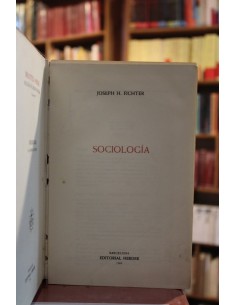 Sociología (J. H. Fichter) (subrayado) (Usado)