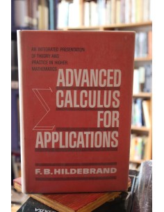 Advanced calculus for applications (inglés) (Usado)