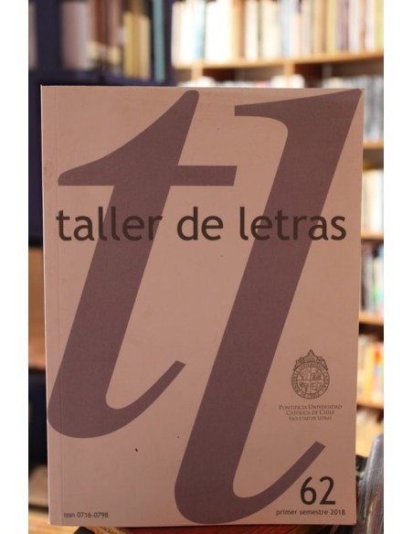 Revista Taller de letras 62 (Usado) Revista Taller de letras 62 (Usado)