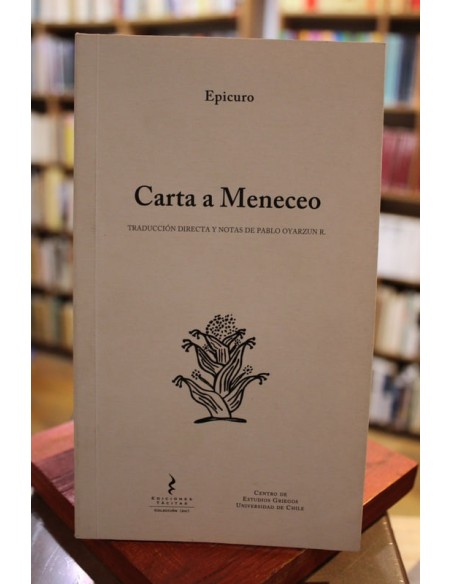 Carta a Meneceo (Usado) Carta a Meneceo (Usado)