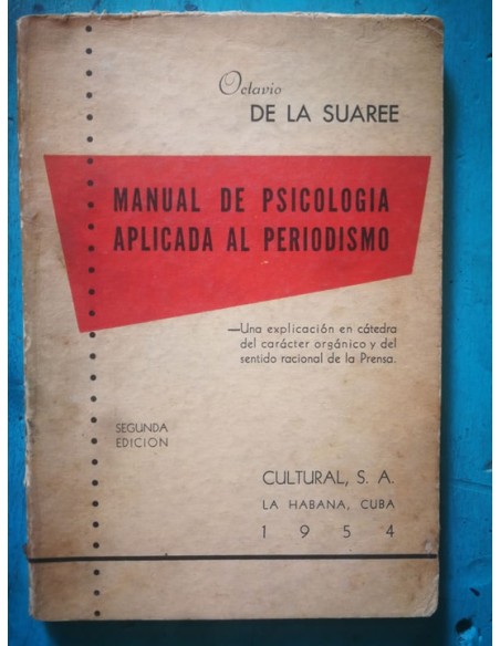 Manual de Psicología aplicada al periodismo (Usado)