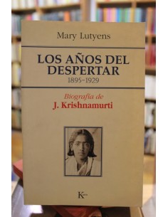Los años del despertar 1895-1929. Biografía de J. Krishnamurti (Usado)