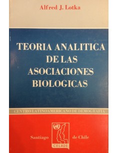 Teoría analítica de las asociaciones biológicas (Usado)