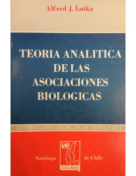 Teoría analítica de las asociaciones biológicas (Usado)
