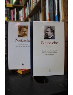 Friedrich Nietzsche Tomos I y II (Nuevo)