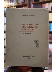 Propiedades del lenguaje poético (Usado)
