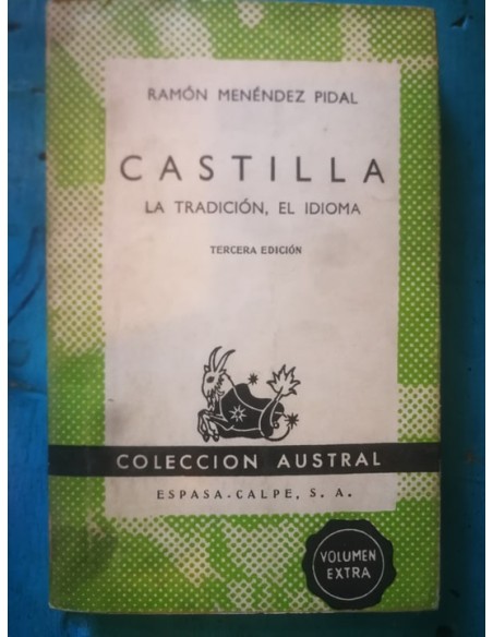 Castilla. La tradición, el idioma (Usado) Castilla. La tradición, el idioma (Usado)