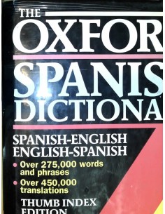 The oxford spanish dictionary (Usado)