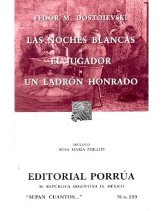 Las noches blancas / El jugador / Un ladrón honrado (Usado)