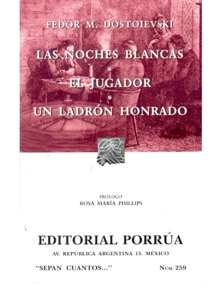 Las noches blancas / El jugador / Un ladrón honrado (Usado) Las noches blancas / El jugador / Un ladrón honrado (Usado)