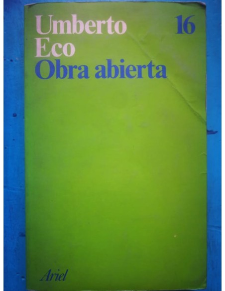 Obra abierta (Usado) Obra abierta (Usado)