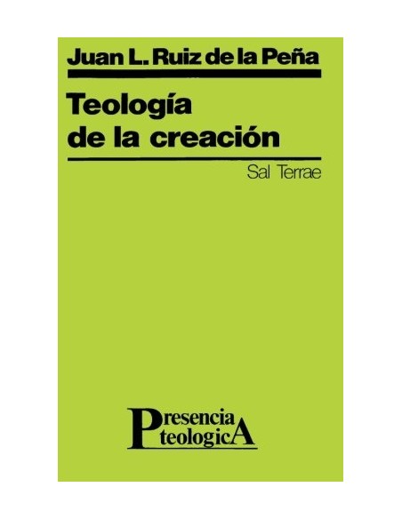 Teología de la creación (Usado)