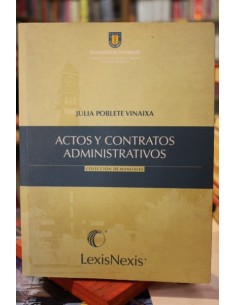 Actos y contratos administrativos (Usado)
