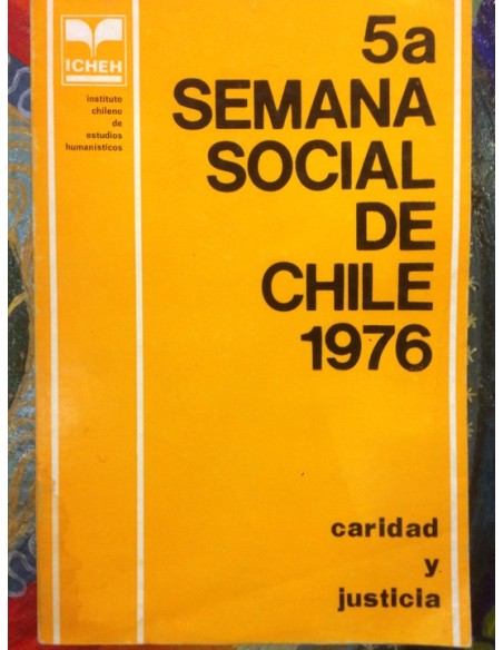 5ª Semana social de Chile 1976 (Usado)