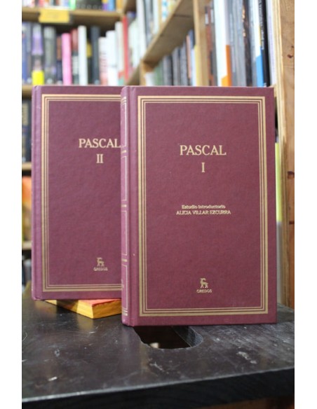 Blaise Pascal Tomos I y II (Nuevo) Blaise Pascal Tomos I y II (Nuevo)