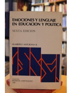Emociones y lenguaje en educación política (Usado)