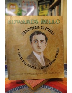 Joaquín Edwards Bello. Corresponsal de guerra (Usado)