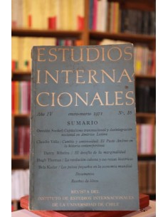 Estudios internacionales Año IV Número 16 (Usado)