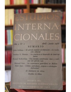 Estudios internacionales Año II Número 1 (Usado)