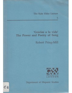 Gracias a la vida. The power and poetry of song (Usado)