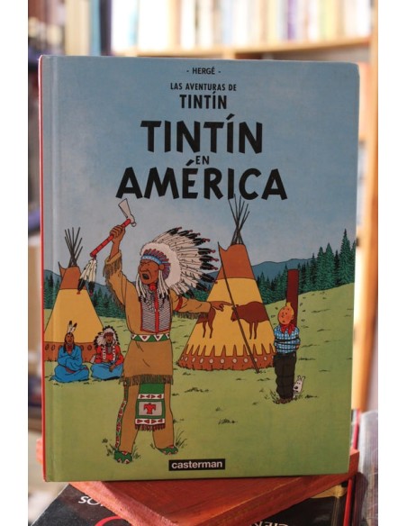 Las aventuras de Tintín. Tintín en América (Usado)