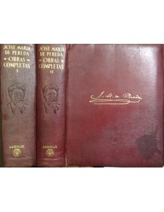 Obras completas José María de Pereda (Tomos I y II) (Usado)