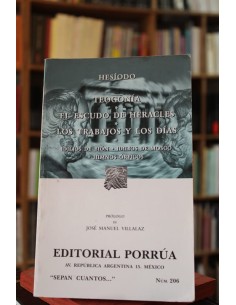 Teogonía / El escudo de Heracles / Los trabajos / y los días / Idilios de Bión / Idilios de mosco /  (Usado)