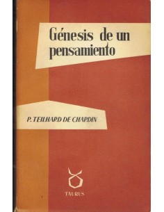 Génesis de un pensamiento (Usado)