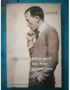 Three plays: blithe spirit, hay fever, private lives (Usado)