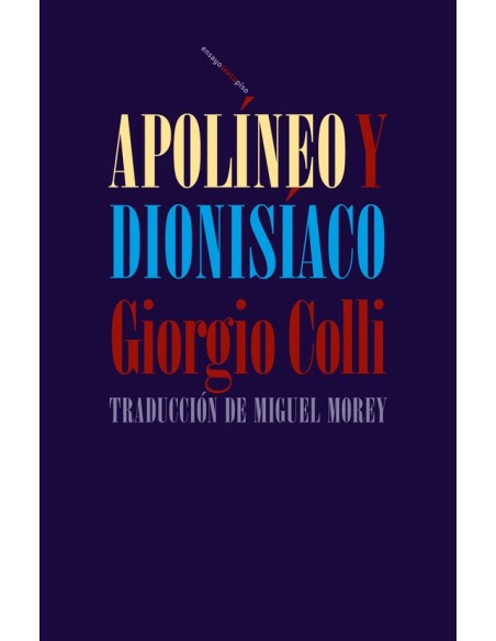 Apolíneo y Dionisíaco (Nuevo)