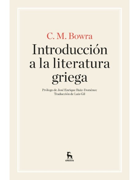 Introducción a la literatura griega (Nuevo)