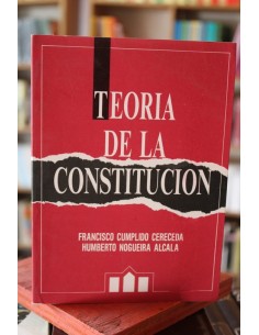 Teoría de la Constitución (Usado)