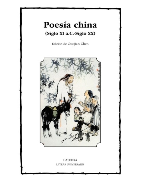 Poesia china (Siglo XI a. C. - Siglo XX) (Nuevo) Poesia china (Siglo XI a. C. - Siglo XX) (Nuevo)