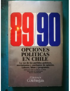 89/90 Opciones políticas en Chile (Usado)