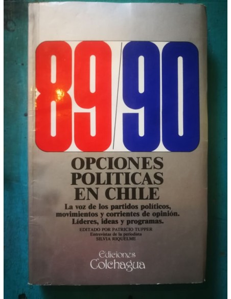 89/90 Opciones políticas en Chile (Usado)