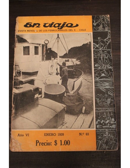 Revista En viaje. Enero 1939. N. 63 (Usado)