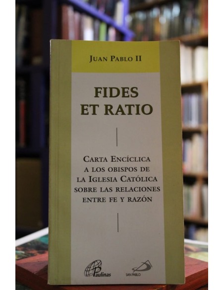 Fides et Ratio (Usado) Fides et Ratio (Usado)